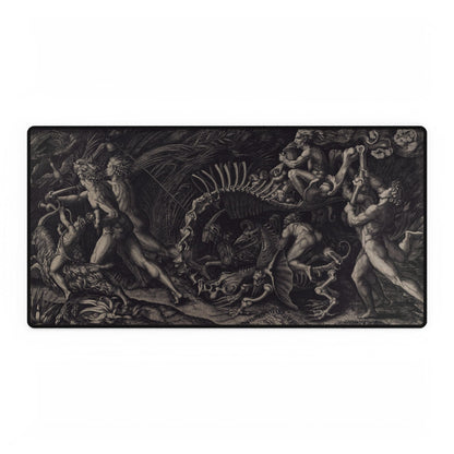 Surreal Mythological Art Desk Mat | Inspired Themes and Figures | XL Mouse Matt | Accessories For Home & Office