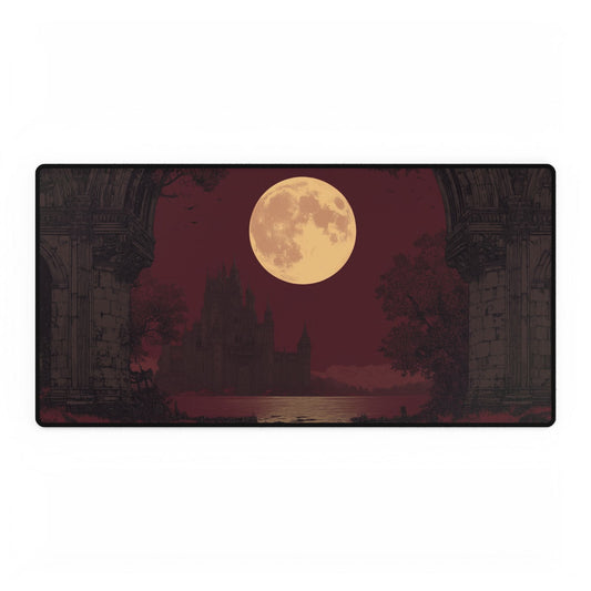 Gothic Ruins Desk Mat