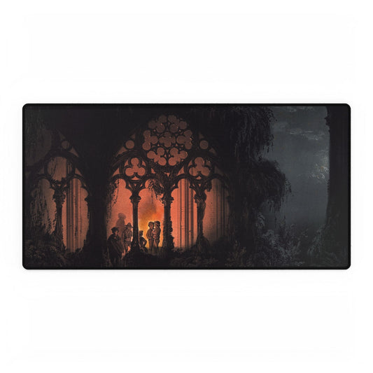 Gothic Architecture Desk Mat