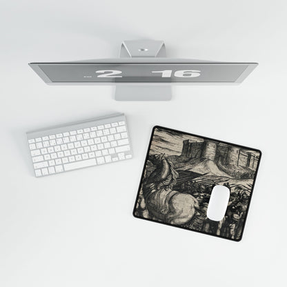 Dramatic Historical Battle Scene Desk Mat | XL Mouse Matt | Accessories For Home & Office