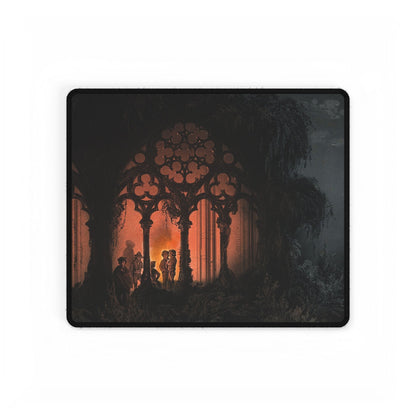 Gothic Architecture Desk Mat