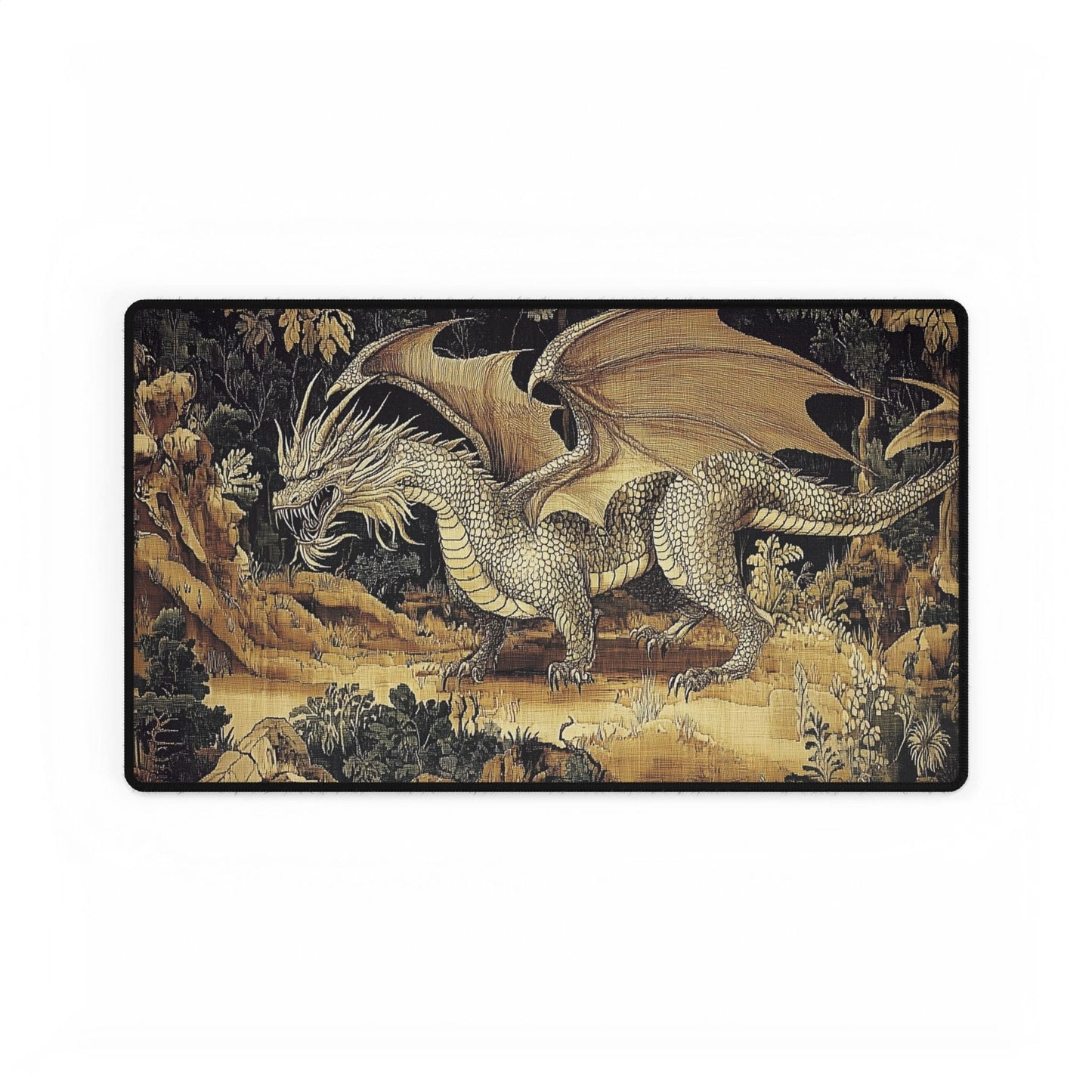 Dragon Tapestry Desk Mat