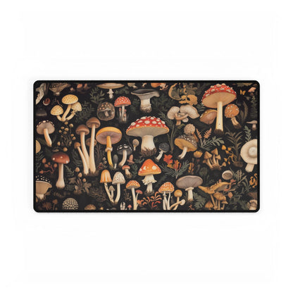 Mushroom Garden Desk Mat
