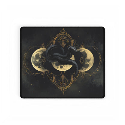 Snake & Moon Desk Mat
