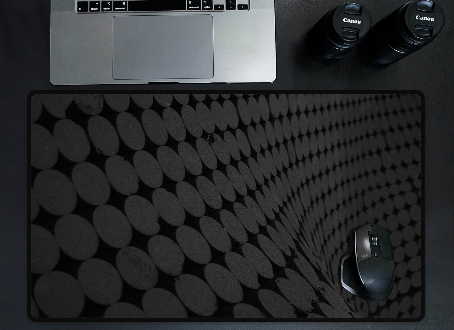 Circular Pattern Desk Mat