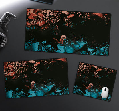 Dynamic Fluid Art Desk Mat