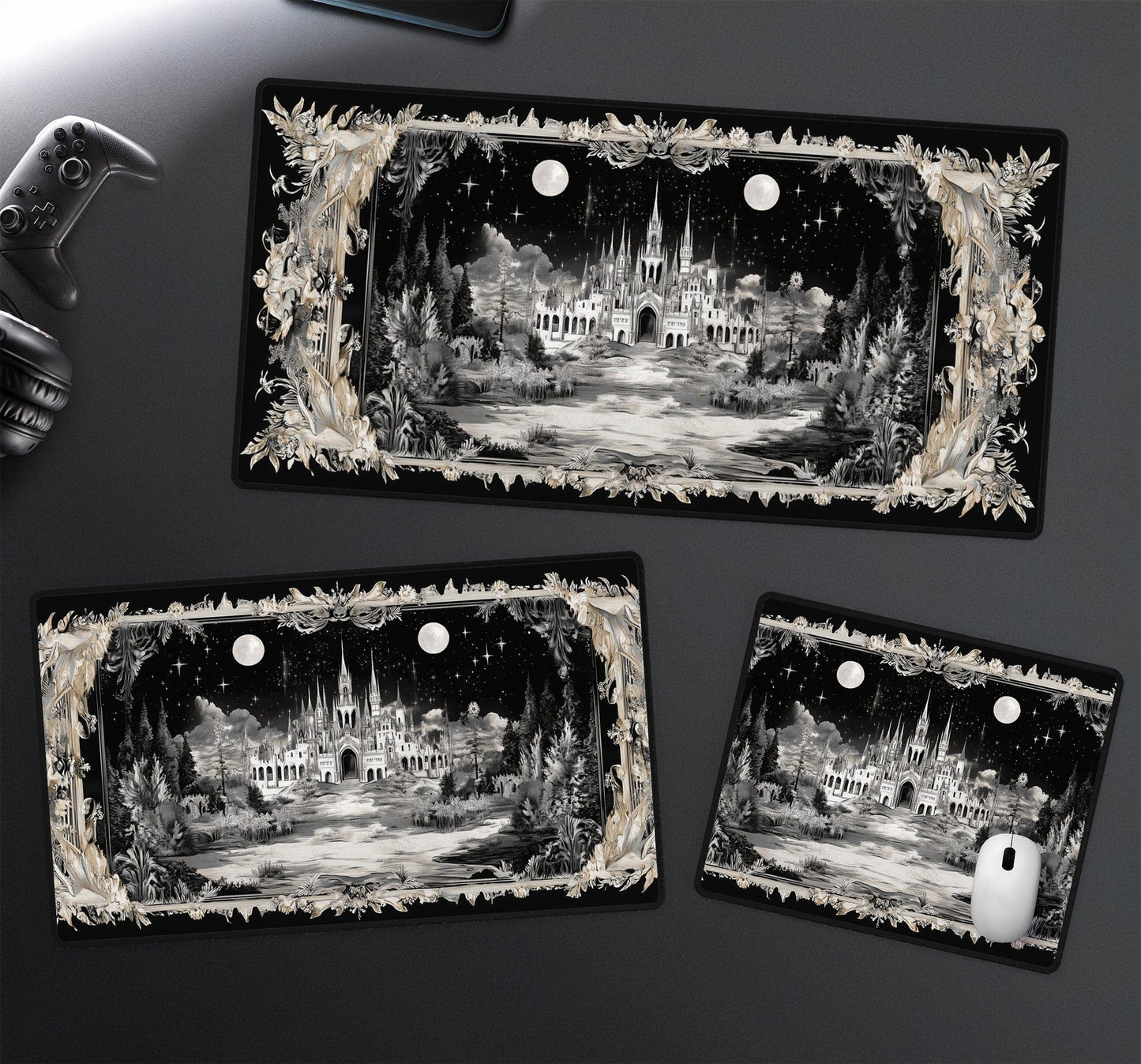Castle Tapestry Desk Mat