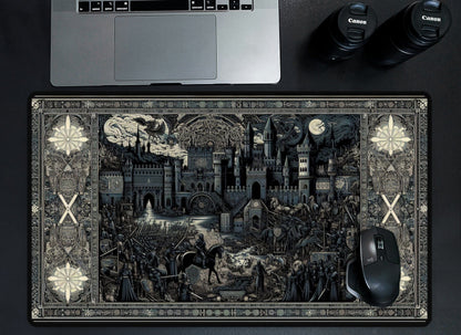 Medieval Noir Desk Mat