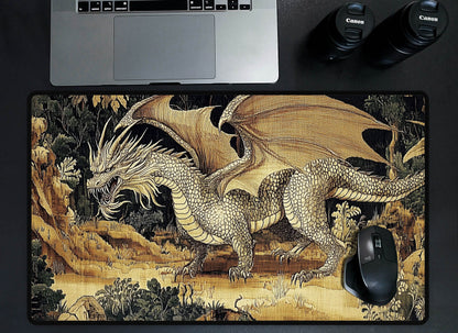 Dragon Tapestry Desk Mat