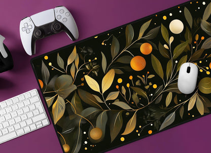 Leafy Desk Mat | Alternative Office Decor | Multiple Size Options