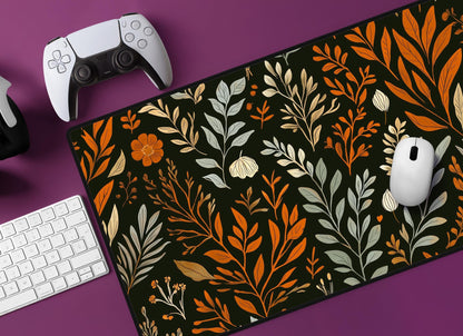 Floral Desk Mat | Alternative Office Decor | Multiple Size Options