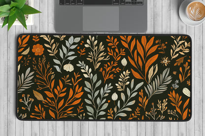 Floral Desk Mat | Alternative Office Decor | Multiple Size Options