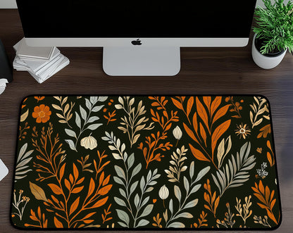 Floral Desk Mat | Alternative Office Decor | Multiple Size Options