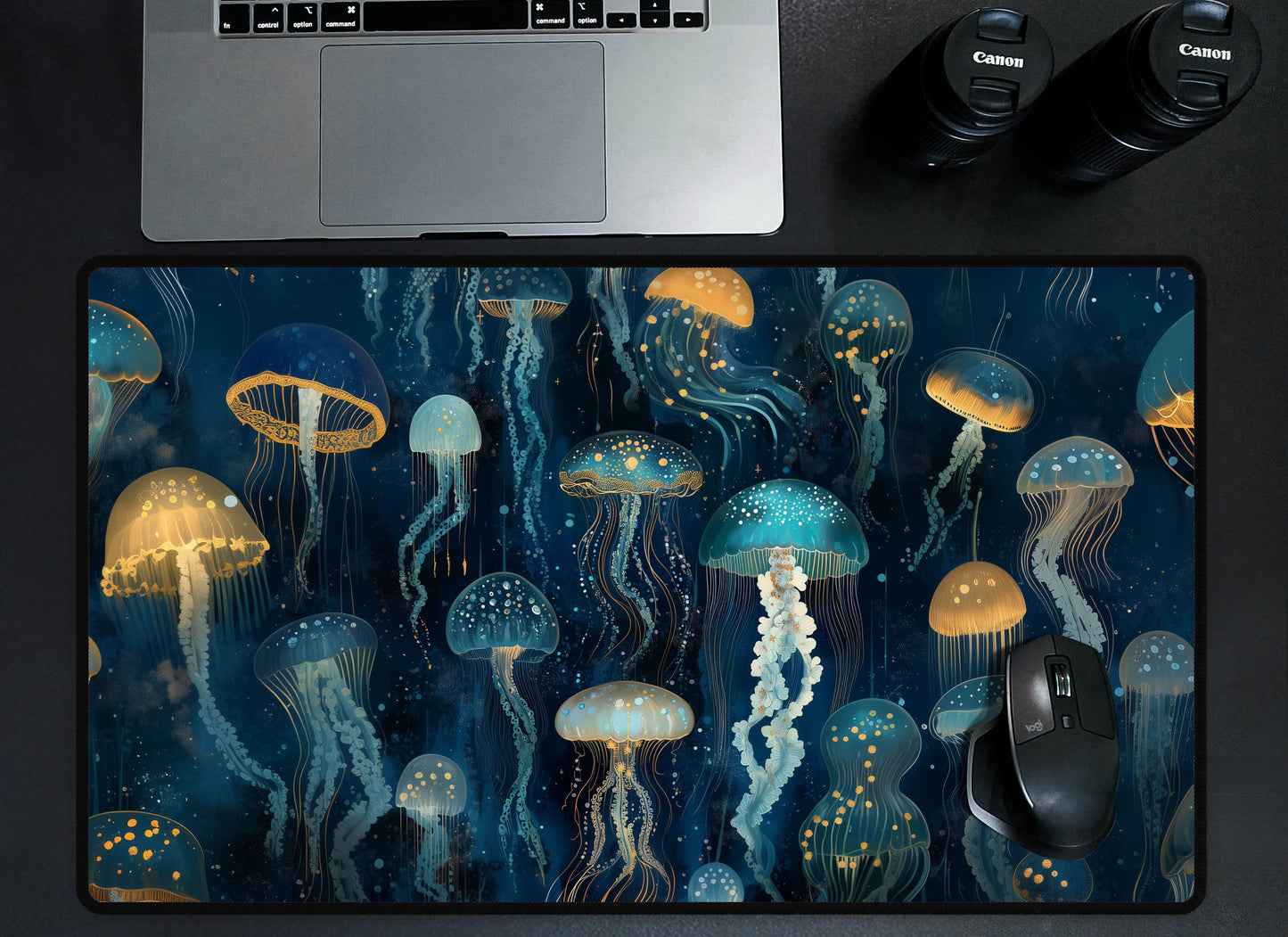Jellyfish Desk Mat