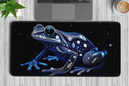 Starry Frog Desk Mat | Alternative Office Decor | Multiple Size Options