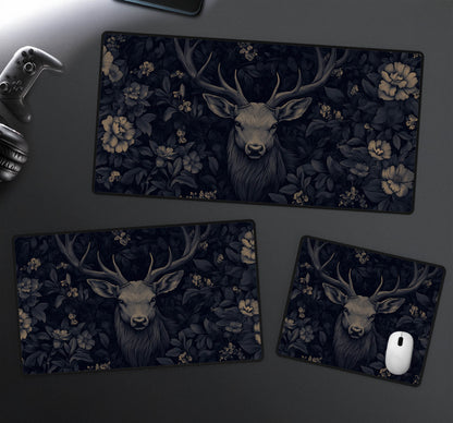 Black Deer Desk Mat