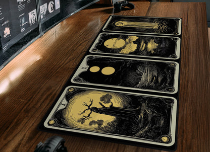 Mystical Tarot Art Desk Mat