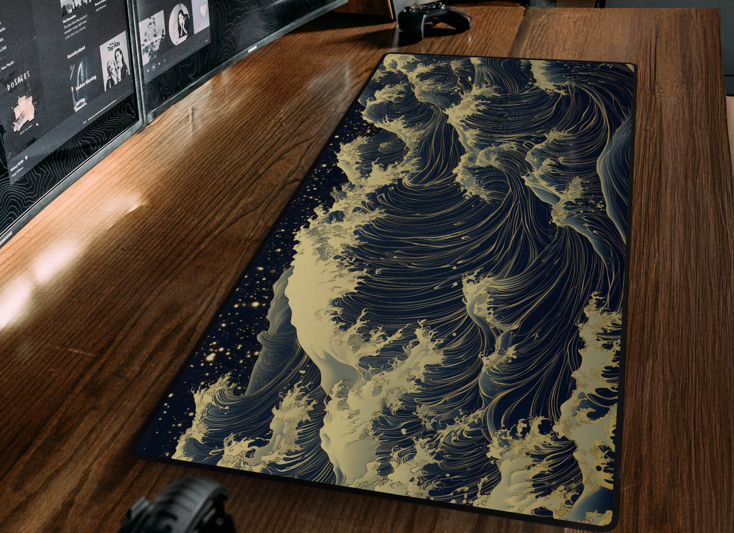 Ocean Waves Desk Mat